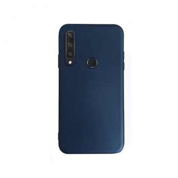 Чехол-накладка Soft Silicone Case Huawei Y6p Dark Blue