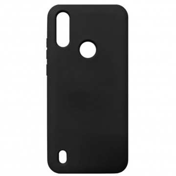 Чехол-накладка Soft Silicone Case Motorola E6S/E6i Black