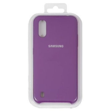 Чохол-накладка Soft Silicone Case Samsung A015 (A01) Light Violet