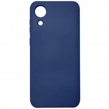 Чехол-накладка Soft Silicone Case Samsung A032 (A03 Core) Dark Blue