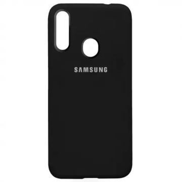 Чехол-накладка Soft Silicone Case Samsung A207 (A20s) Graphite Gray