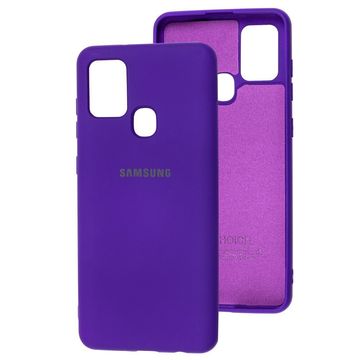 Чохол-накладка Soft Silicone Case Samsung A217 (A21S) Purple