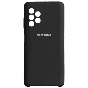 Чехол-накладка Soft Silicone Case Samsung A326 (A32 5G) Black