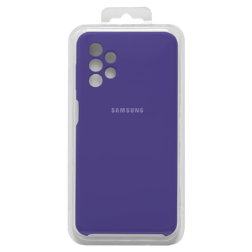 Чехол-накладка Soft Silicone Case Samsung A326 (A32 5G) Dark Purple