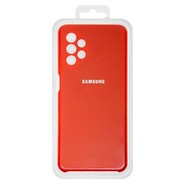 Чехол-накладка Soft Silicone Case Samsung A326 (A32 5G) Red