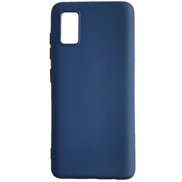 Чохол-накладка Soft Silicone Case Samsung A415 (A41) Dark Blue