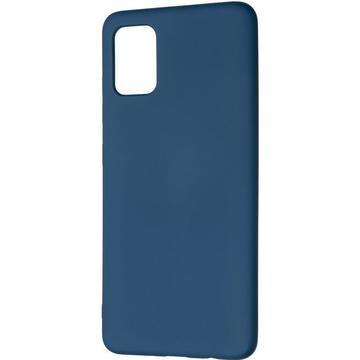 Чехол-накладка Soft Silicone Case Samsung A515 (A51) Dark Blue
