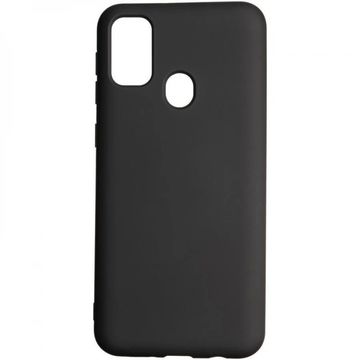 Чехол-накладка Soft Silicone Case Samsung M21/M30s Black