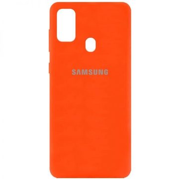 Чехол-накладка Soft Silicone Case Samsung M21/M30s Orange
