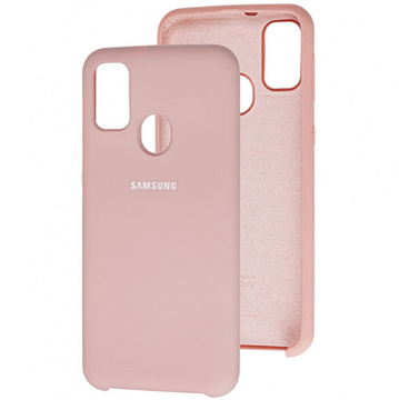 Чехол-накладка Soft Silicone Case Samsung M21/M30s Pink