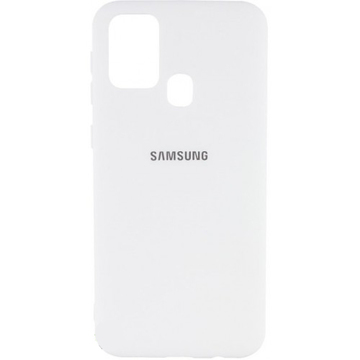 Чехол-накладка Soft Silicone Case Samsung M315 (M31) White