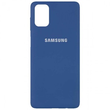 Чехол-накладка Soft Silicone Case Samsung M515 (M51) Blue