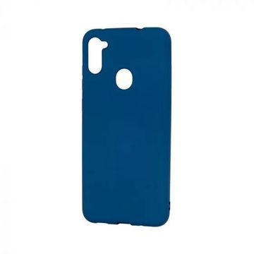 Чехол-накладка Soft Silicone Case Samsung А11/M11 (A115/M115) Navy Blue