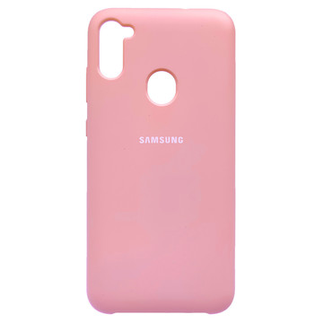 Чохол-накладка Soft Silicone Case Samsung А11/M11 (A115/M115) Pink