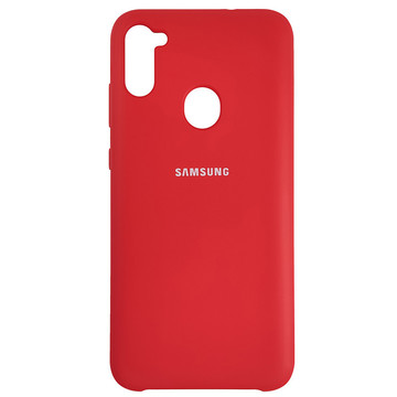Чехол-накладка Soft Silicone Case Samsung А11/M11 (A115/M115) Red