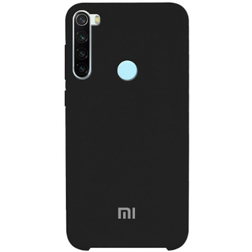 Чехол-накладка Soft Silicone Case Xiaomi Redmi Note 8 Black