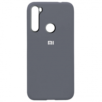 Чохол-накладка Soft Silicone Case Xiaomi Redmi Note 8 Graphite Gray