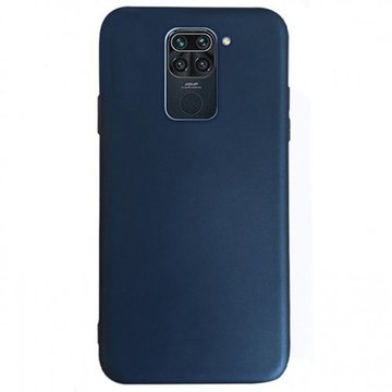 Чехол-накладка Soft Silicone Case Xiaomi Redmi Note 9 Dark Blue