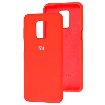 Чехол-накладка Soft Silicone Case Xiaomi Redmi Note 9S/9 Pro Red