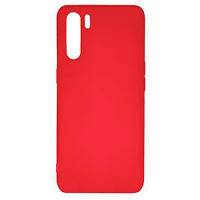 Чехол-накладка Soft Silicone Case for Oppo A91 Red