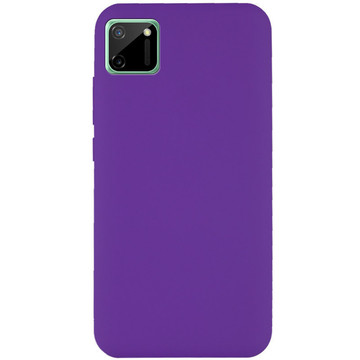 Чохол-накладка Soft Silicone Case for Realme C11 Violet