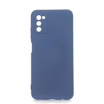 Чехол-накладка Soft Silicone Case for Samsung A03S(A037) Dark Blue
