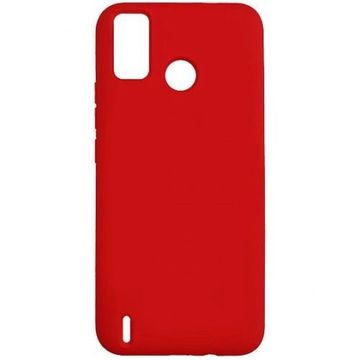 Чехол-накладка Soft Silicone Case for TECNO Spark 6 Red