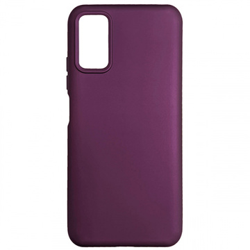 Чехол-накладка Soft Silicone Case for Xiaomi Redmi Note 10 5G Purple