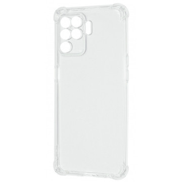 Чохол-накладка WXD Silicone 0.8 mm HQ for Oppo Reno 5 Lite/F19Pro Clear