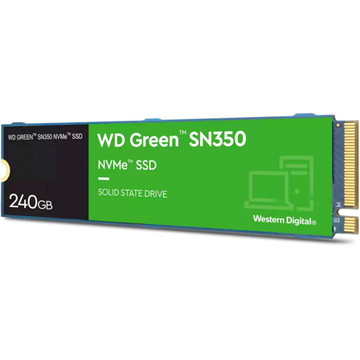 SSD накопитель Western Digital 240GB PCIe 3.0 Green SN350 (WDS240G2G0C)