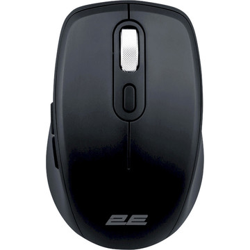Мышка 2E MF225 Silent WL BT Black (2E-MF225WBK) USB