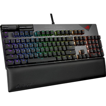 Клавиатура Asus ROG Strix Flare II LED 104key NX Red USB US Black/Grey (90MP02D6-BKUA01)