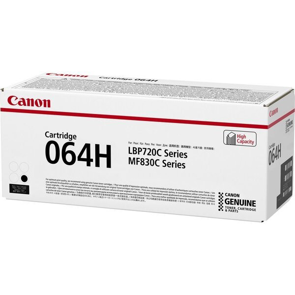 Тонер-картридж Canon 064H MF832Cdw/LBP722Cdw Black (1300 стр.)