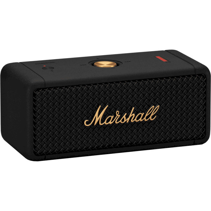 Bluetooth колонка Marshall Portable Speaker Emberton Black and Brass (1005696)
