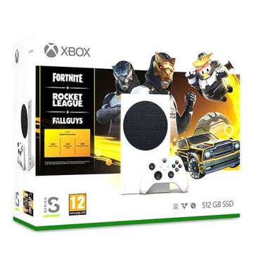 Ігрова приставка Microsoft Xbox Series S 512GB + Fortnite/Rocket League/Fallguys