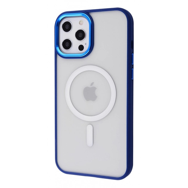 Чохол-накладка WAVE iPhone 12 Pro Max Desire Case with MagSafe Blue