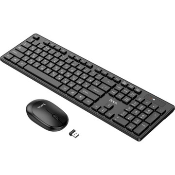 Комплект (клавіатура і мишка) Hoco GM17 Black