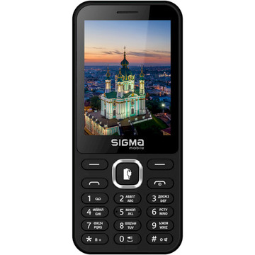Мобильный телефон Sigma X-style 31 Power Type-C Dual Sim Black