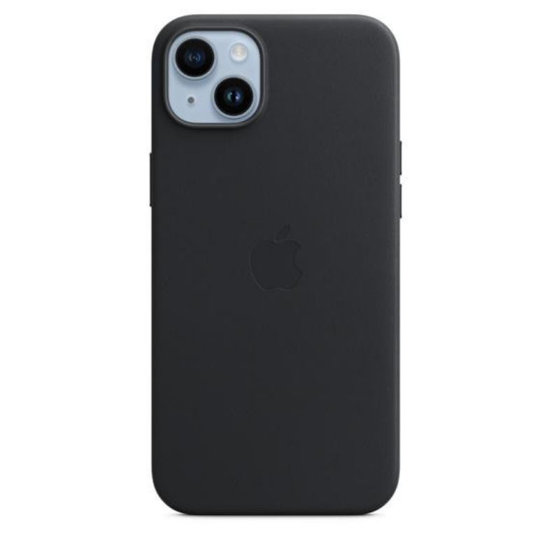 Чохол-накладка Apple iPhone 14 Plus Leather Case with MagSafe - Midnight,Model A2907 (MPP93ZE/A)