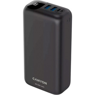 Внешний аккумулятор Canyon PB-301 30000mAh Black (CNE-CPB301B)