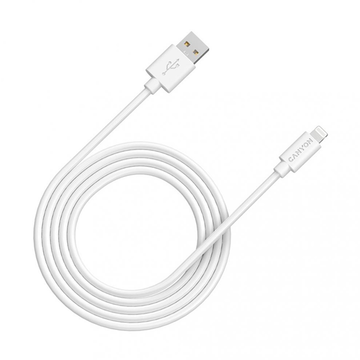 Кабель USB Canyon MFI-12 White (CNS-MFIC12W)