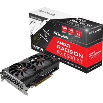 Відеокарта Sapphire Radeon RX 6500 XT PULSE (11314-01-20G)