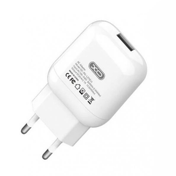 Зарядное устройство XO L37 2.1A/1USB + Type-C White