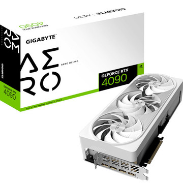 Відеокарта Gigabyte Nvidia GeForce RTX 4090 AERO OC 24G (GV-N4090AERO OC-24GD)
