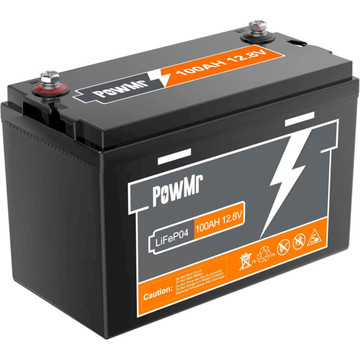Акумуляторна батарея для ДБЖ Fenix Li-ion PowMr 100Ah 12.8V Lifepo4 (POW-100AH-12V)
