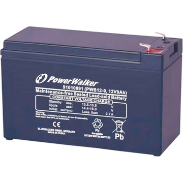 Акумуляторна батарея для ДБЖ PowerWalker PWB12-9 12В 9Ач (91010091)