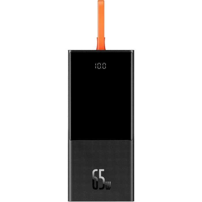Зовнішній акумулятор Baseus Elf Digital Display 65W 20000mAh Black (PPJL000001)