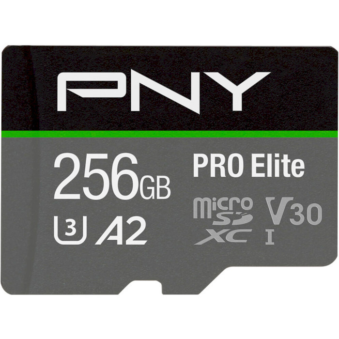 Карта пам'яті  PNY MicroSDXC 256GB P-SDU256V32100PRO-GE