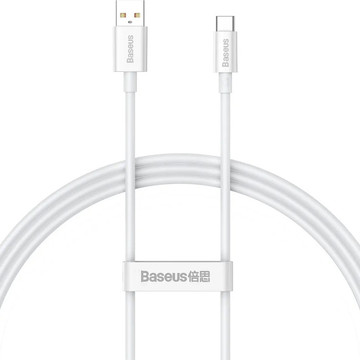 Кабель USB Baseus Superior Series Fast Charging Data Cable USB to Type-C 100W 1m White