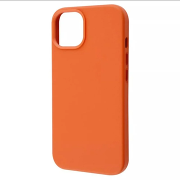 Чехол-накладка WAVE for Apple iPhone 14 Premium Leather Edition Case with MagSafe Orange